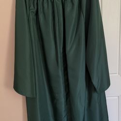 Green Graduation Gown, $45