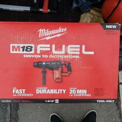 MILWAUKEE M18 FUEL SDS ROTARY HAMMER NEW