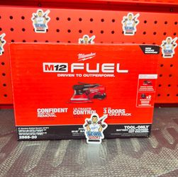 Milwaukee M12 FUEL 12V Lithium-Ion Brushless Cordless 6 in. Random Orbital Sander (3/16 in. Orbit) Tool-Only