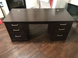 Walnut Executive Desk