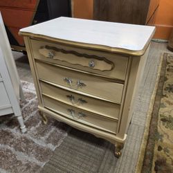 Large French Provincial Nightstand