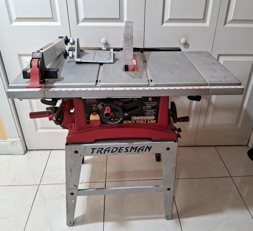 TRADESMAN BENCH TABLE SAW