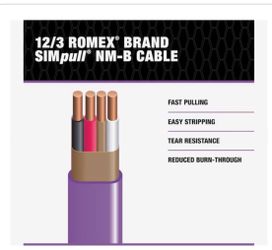 12/3 Romex 100ft