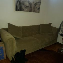 Velvet Tufted Sofa From Macys