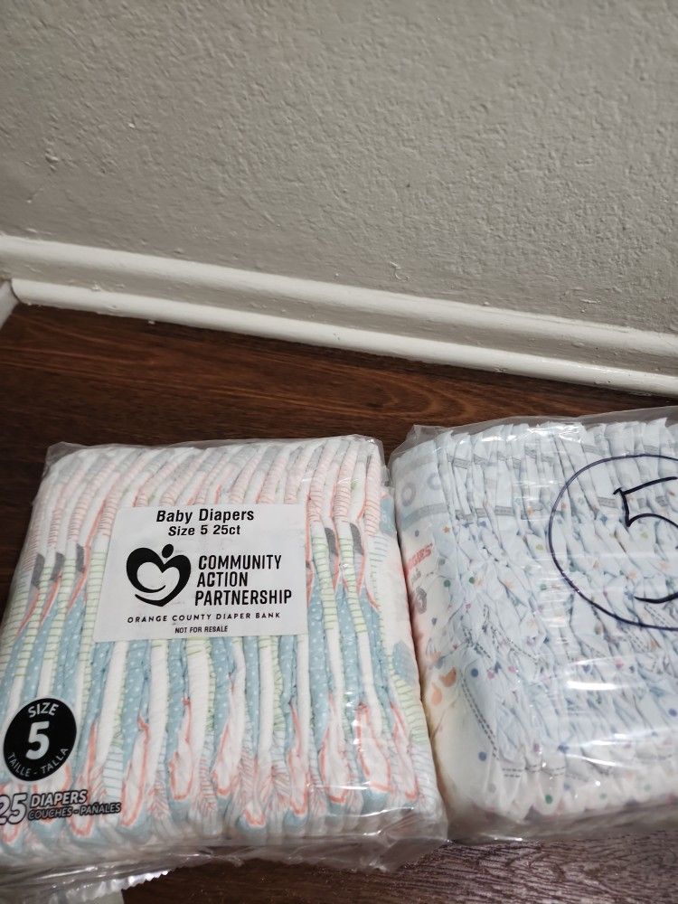 size 5 baby Pampers