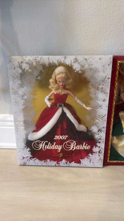 Holiday Barbie Collector Dolls – 2007, 2011 & 2012 – New in Box