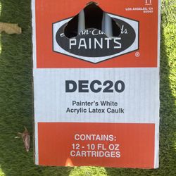 White Caulking 12 Tubes