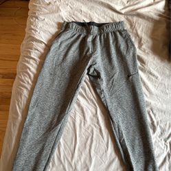 Nike Yoga Joggers - Heather Grey