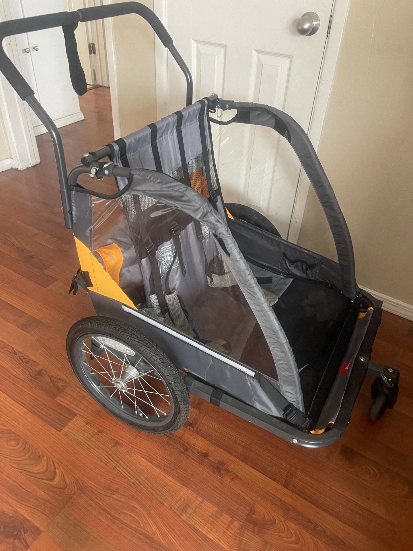 Bike trailer and stroller