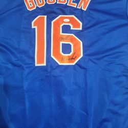 Dwight "Doc" Gooden Signed Jersey