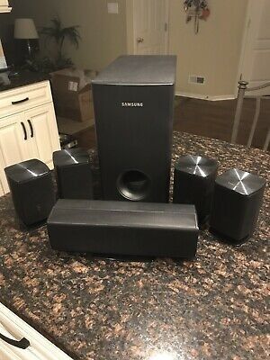 Samsung Surround Sound speakers PS-FZ410 And Woofer 5.1 Channel