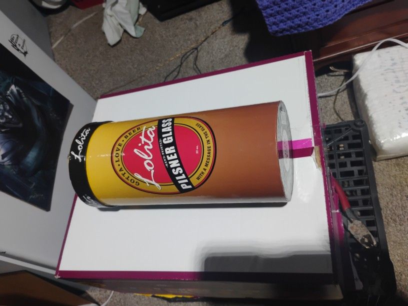 Lolita Birthday Beer Pilsner Glass22oz