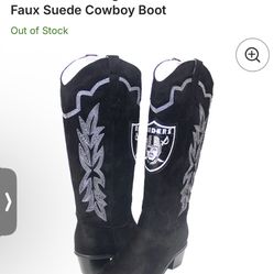 Raider Leather Cowboy Boots 