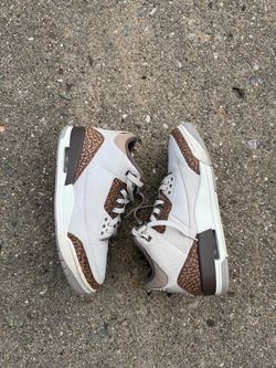 JORDAN 3 PALOMINO SZ 9 LIGHTLY WORN/NO BOX