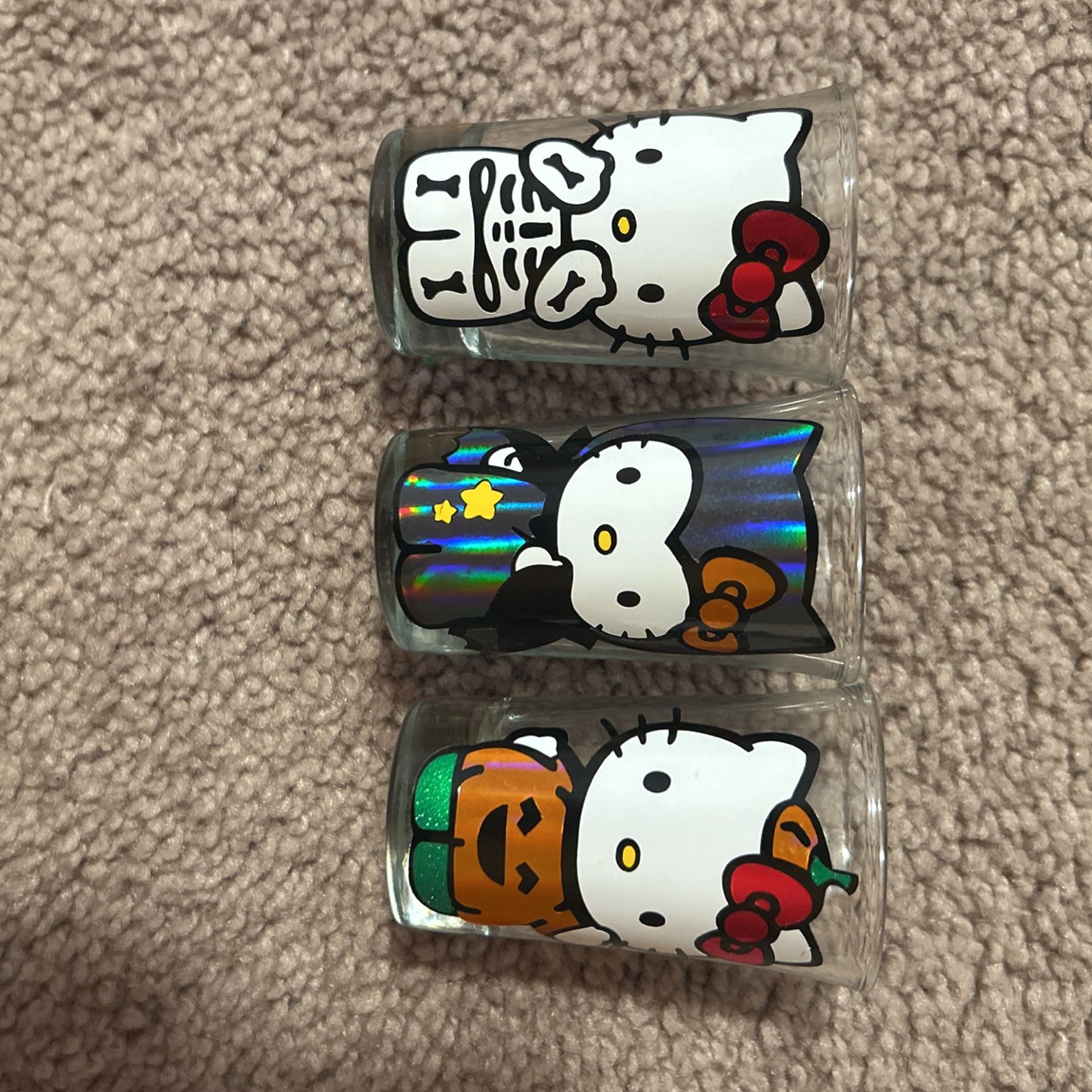 Hello Kitty Halloween Shot Glasses