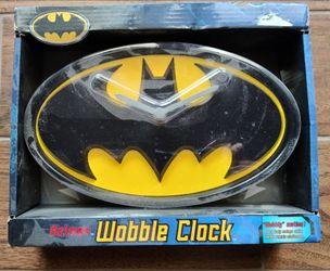 Batman Wobble Clock