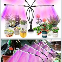 4 Head LED Indoor Programmable Grow Lamp