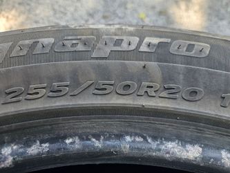 3 Tires 255/50/R20