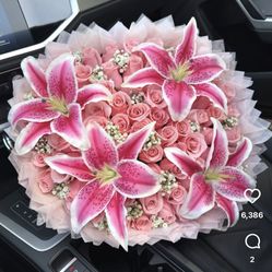 LILLY FLOWERS/ROSES LV