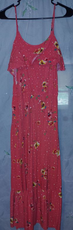 Payton and Parker Spaghetti Strap Long Sundress (L 12-14)