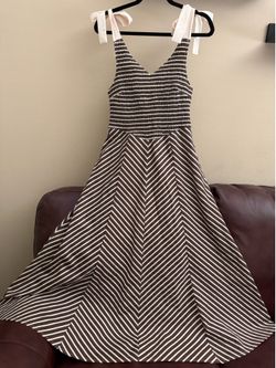 Amazon Striped Maxi Dress