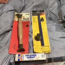 New Valve Lapping Tools For Lapping Valves In Cylinder Heads With Valve Lapping Compound