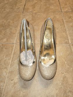 Baby Phat glitter heels