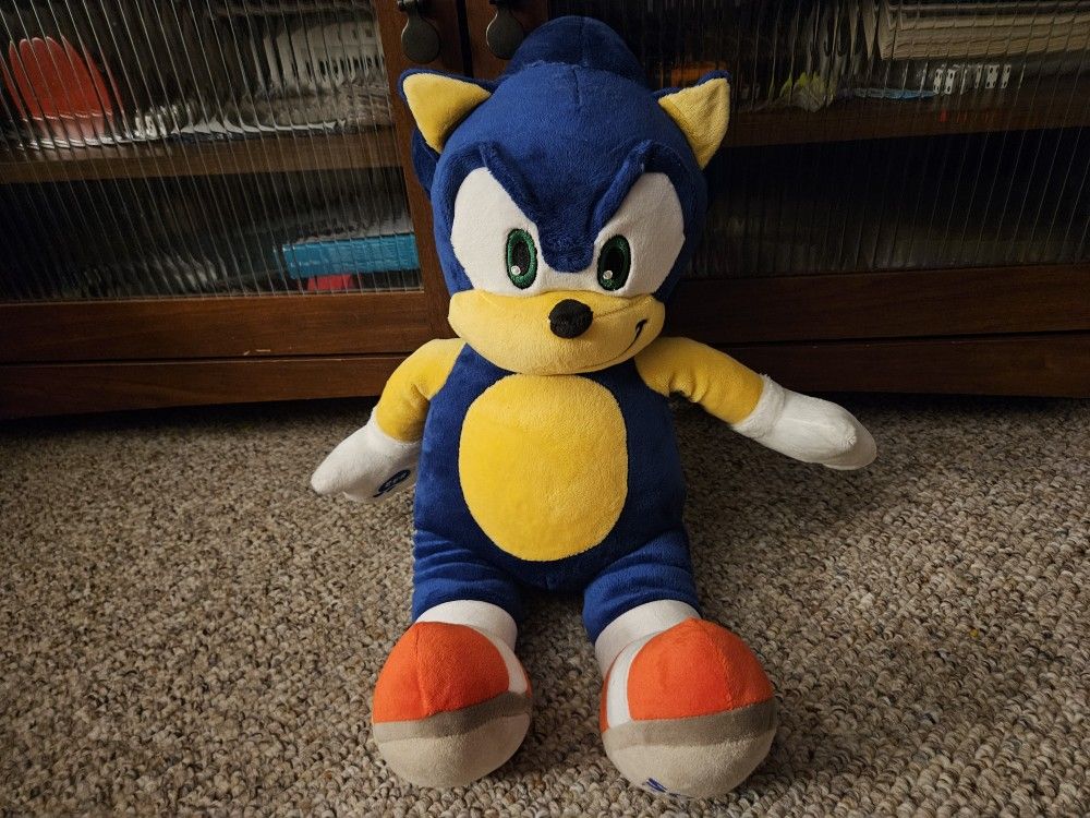 Build A Bear Sonic The Hedgehog