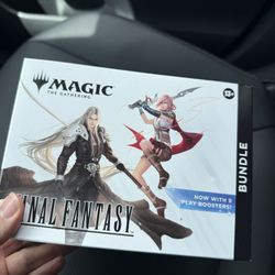 Magic The Gathering MGT Final Fantasy Bundle