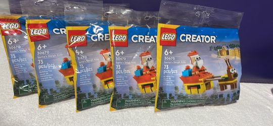 NEW LEGO Creator Santa’s Sleigh Ride Sets – Sealed 🎅🛷 5 sets