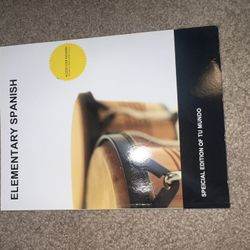 Elementary Spanish (special Edition Of Tu Mundo)