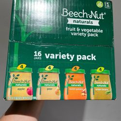 Variety Pack Baby Food 