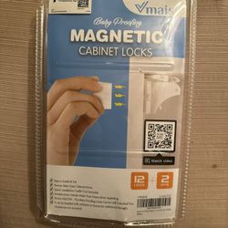 Baby Proof magnetic Cabinet Locks New