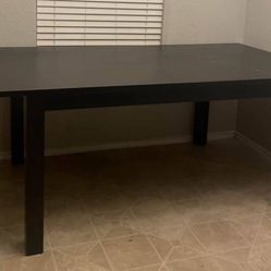 World Market Black Table