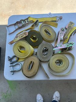 Ratchet Tie down straps
