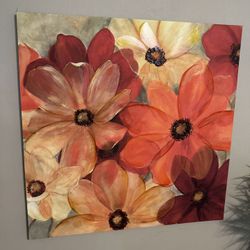 SUNSHINE SPLASH LARGE WALL CANVAS 