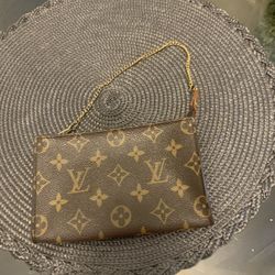 Original LV Wallet W Code Like New 