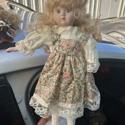 Lot Of 3 Porcelain Dolls