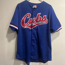 Vintage 90’s Chicago Cubs Diamond Collection Jersey Adult  Sz XL 