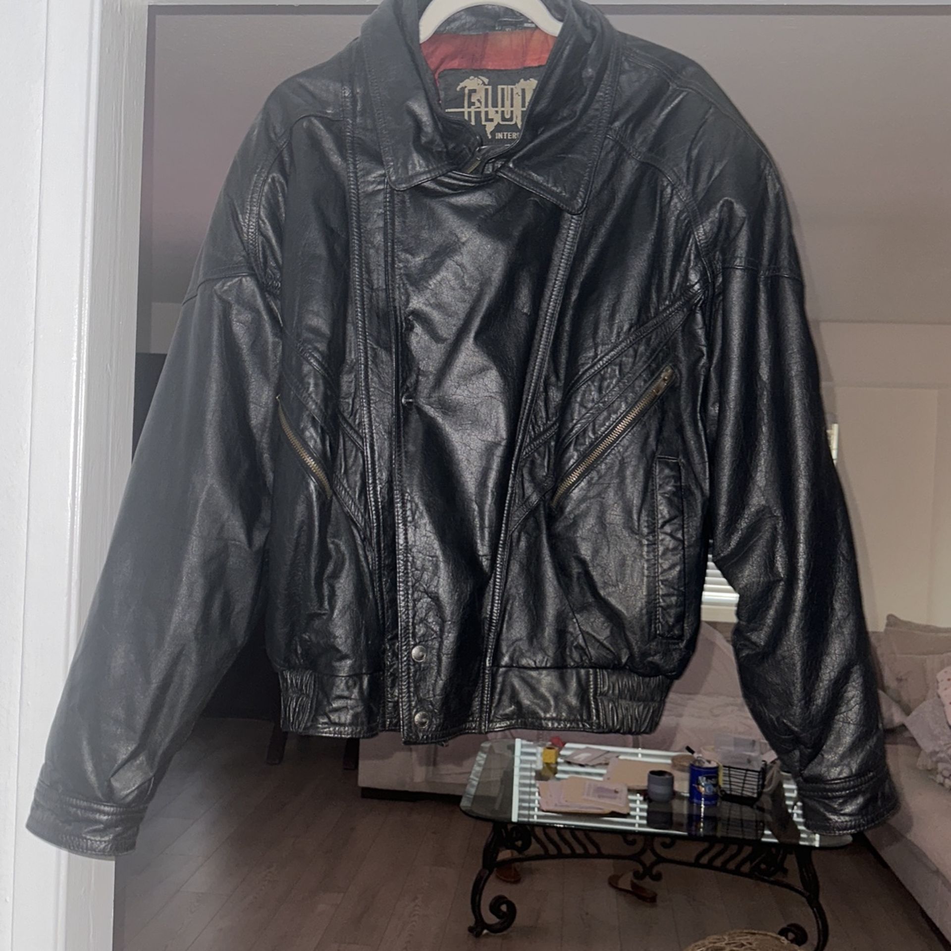 Leather Jacket Extra Large