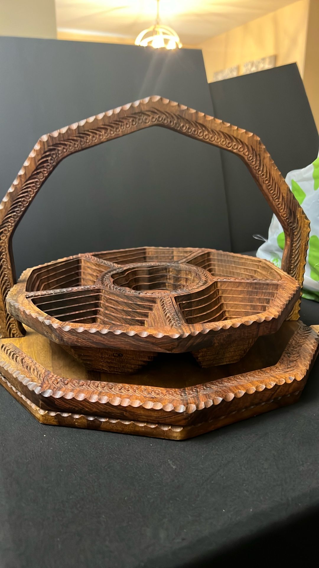 Antique Fruit Basket