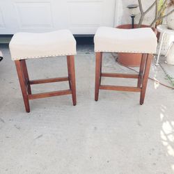 Bar Stools  - $30  For The  pair 