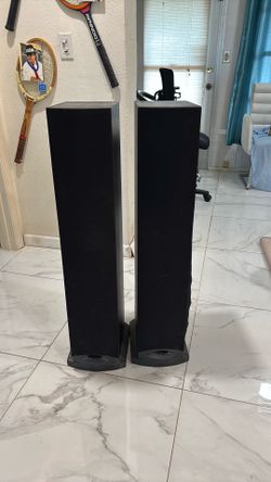 Vintage 39 1/2 inch high Celestine Speakers