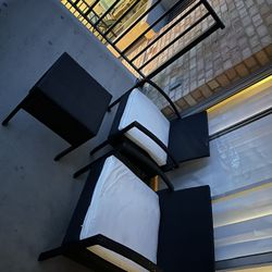 Balcony Chairs And A Table 