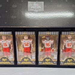 Kansas City Chiefs Super Bowl Funko gold 4-pack 12 Inch Vinyl Figures Vaulted 2023