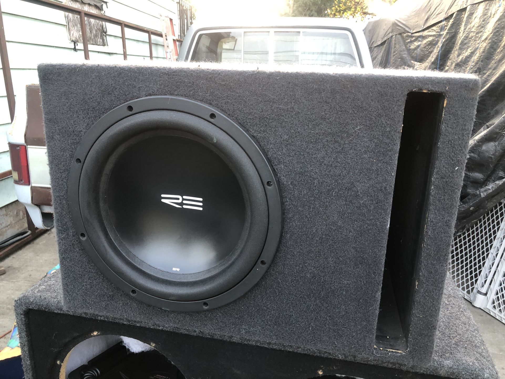 12 Inch RE Subwoofer Ported Box 