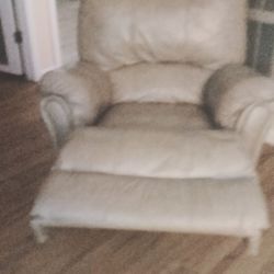 All Leather Recliner Chair 
