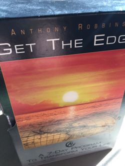 Anthony Robbins Get the Edge: 7-Day Program to Transform Your Life 10 CD’s