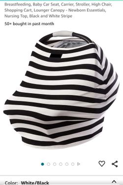 5 In 1 Cover For Nursing, Carseat, Shopping Cart, Infinity Scarf & Maternity Skirt