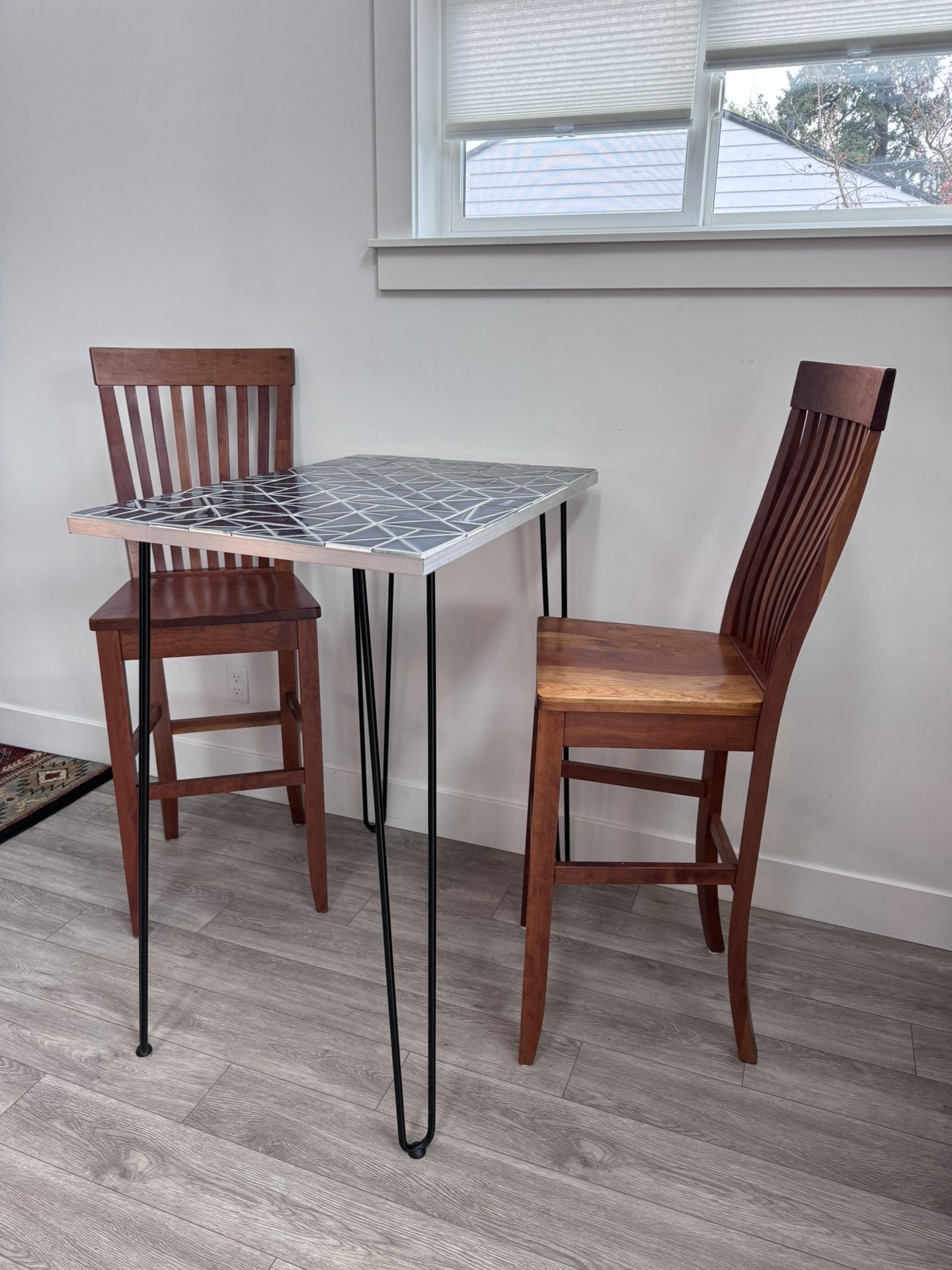 Sturdy Wooden Bar Chairs